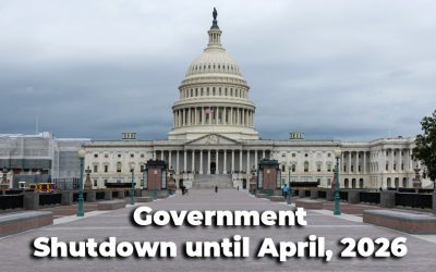 Government Shutdown until April, 2026